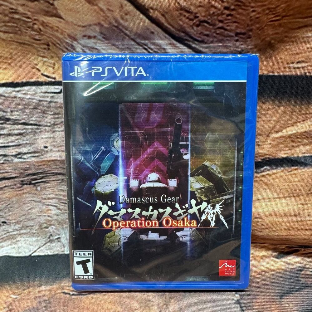 Damascus Gear Operation Osaka PS Vita PlayStation Vita Game New Sealed LRG 231